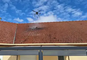 drone nettoyage toiture à Montrichard - image 3