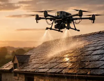 drone nettoyage toiture Romorantin-Lanthenay-5