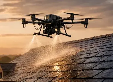 nettoyage façade à Salbris - image 3